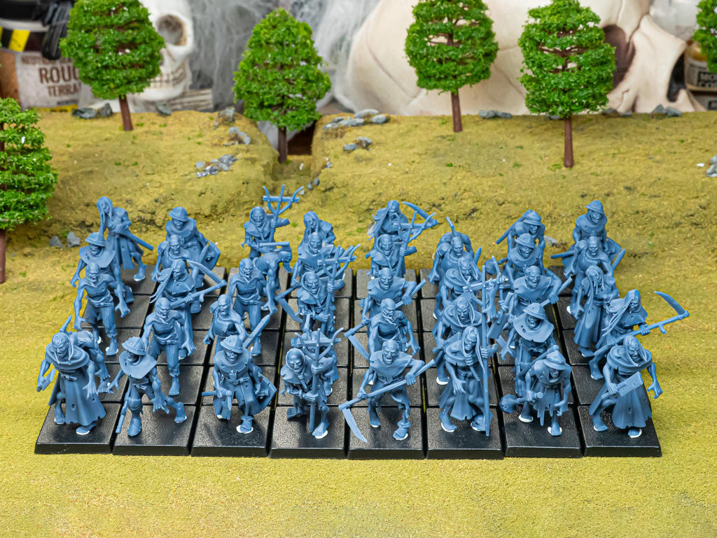Zombies  - in 12k- by Highlands Miniatures