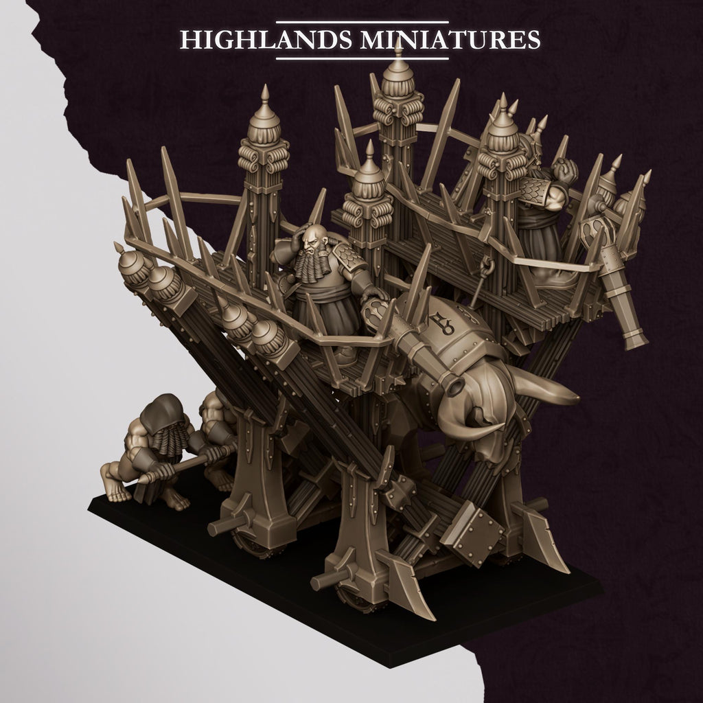 Blazing Icon of Marduk   - in 12k- by Highlands Miniatures
