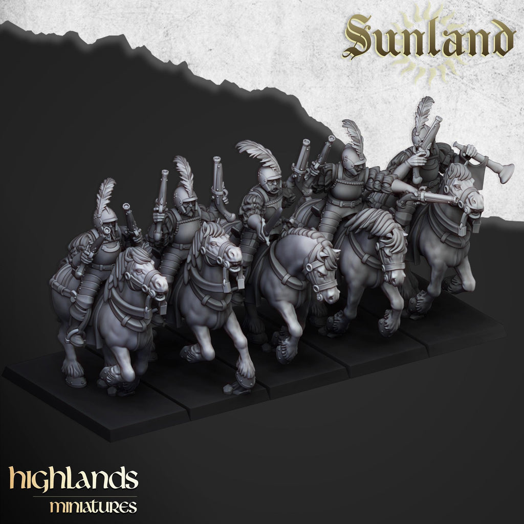 Sunland Pistoleers - in 12k- by Highlands Miniatures