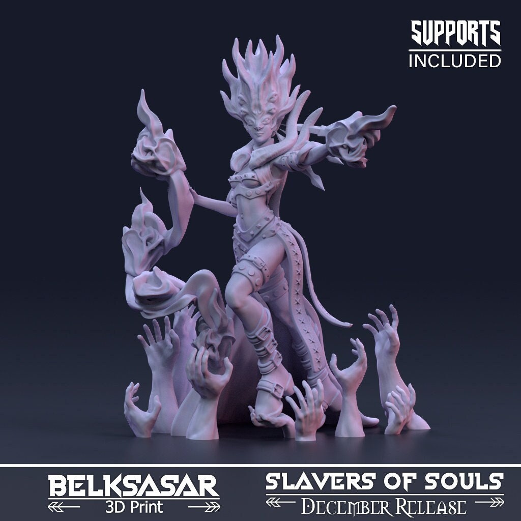 Slaver of Souls - in 8k - Scaling Options - by Belksasar