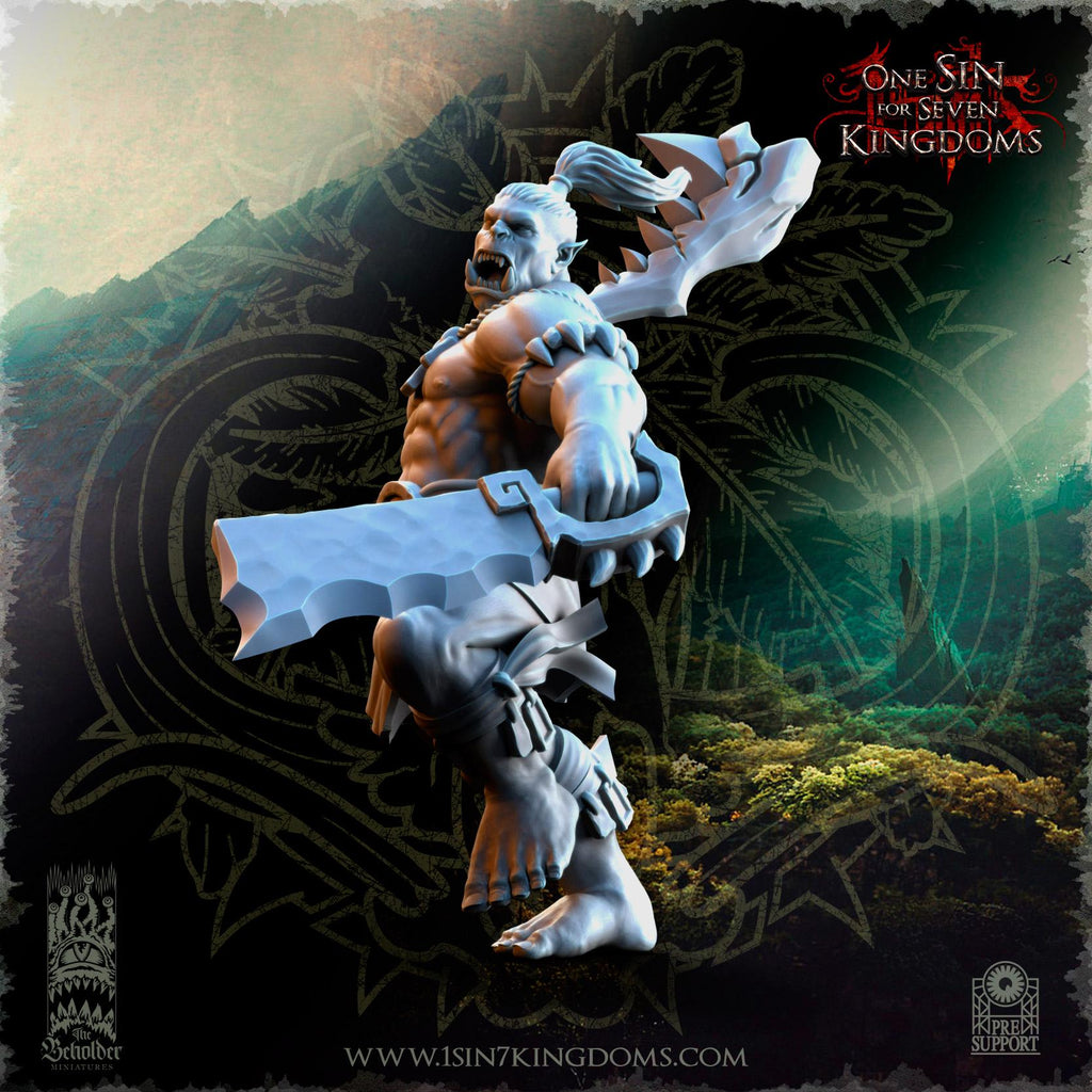 Salanaar Orcs Warriors  - in 12k- by TheBeholderMiniatures