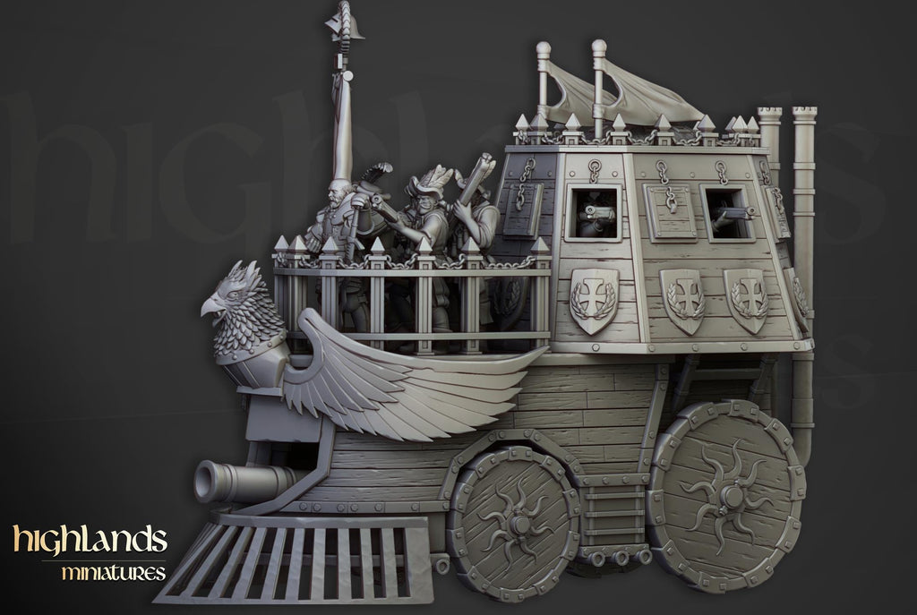 The Iron Opinicus - in 12k- by Highlands Miniatures