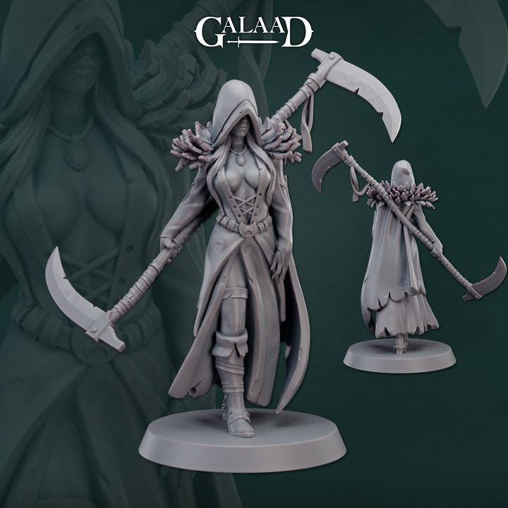 Cursed Cultists - 9 models - 12k resin - galaad