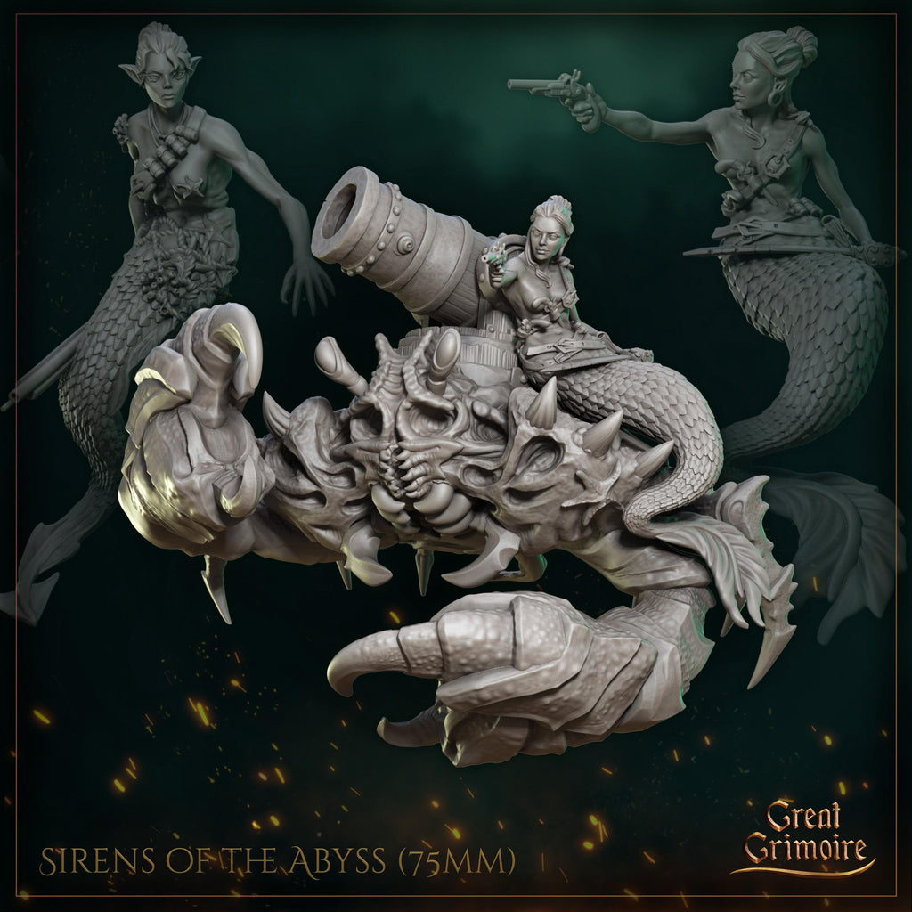 Abyss Devourer 4 model bundle - in 12k - by Great Grimoire