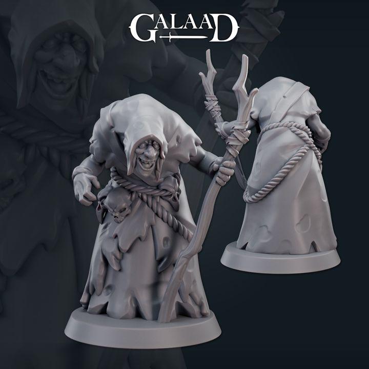 Witches and Monsters - 8 models - 12k - galaad