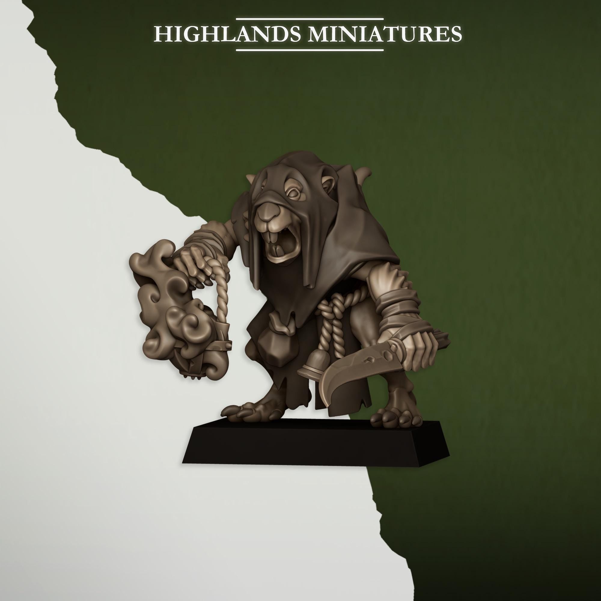 Vermin Acolytes - in 12k- by Highlands Miniatures