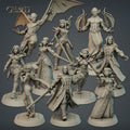 Vampire Pack B - 5 models - in 8k - by Galaad