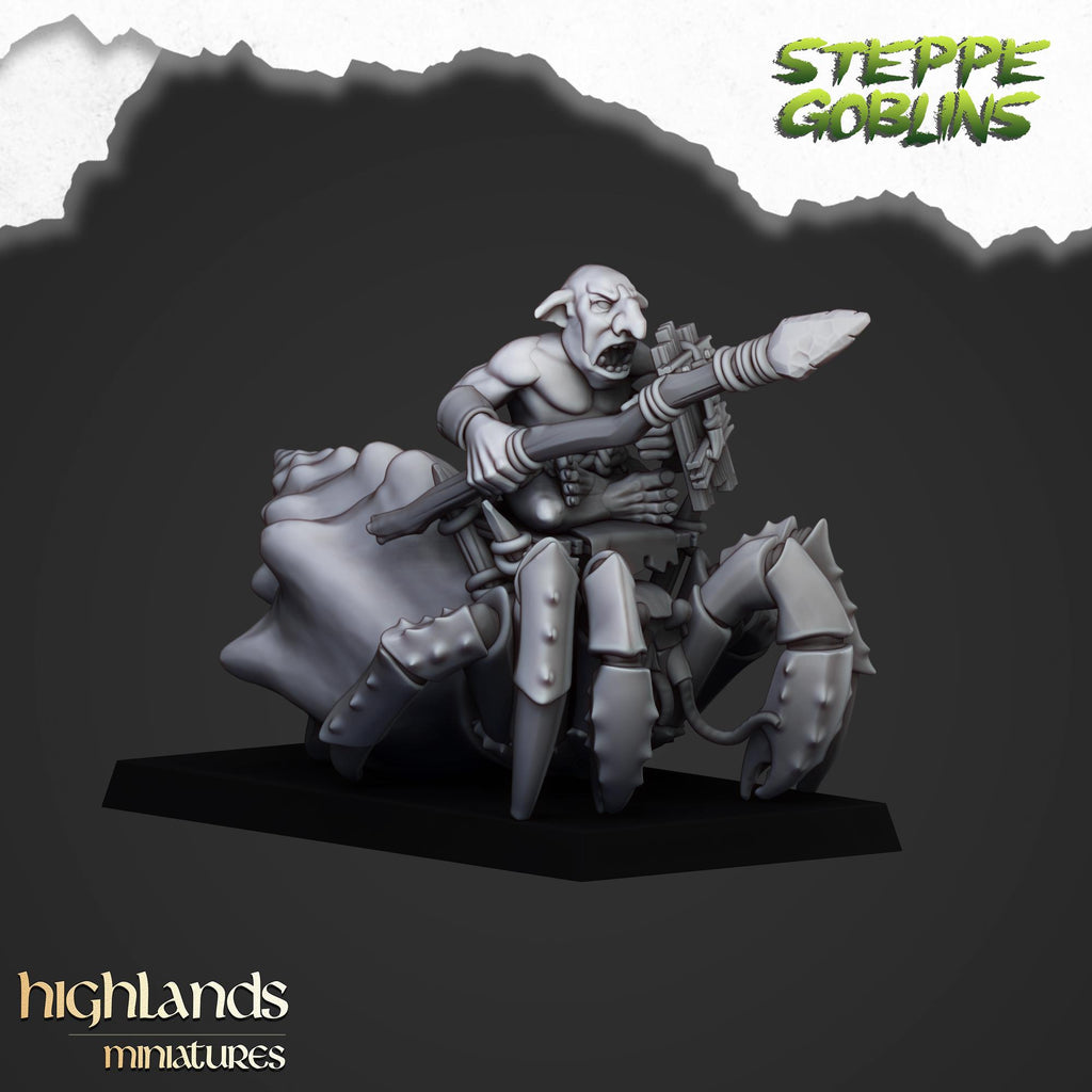Mounted Coast Goblins  - in 12k- by Highlands Miniatures