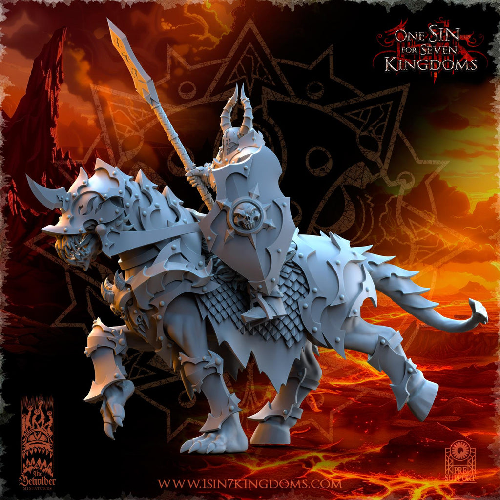Realms of Mayhem The Ascended Knights - in 12k by TheBeholderMiniatures