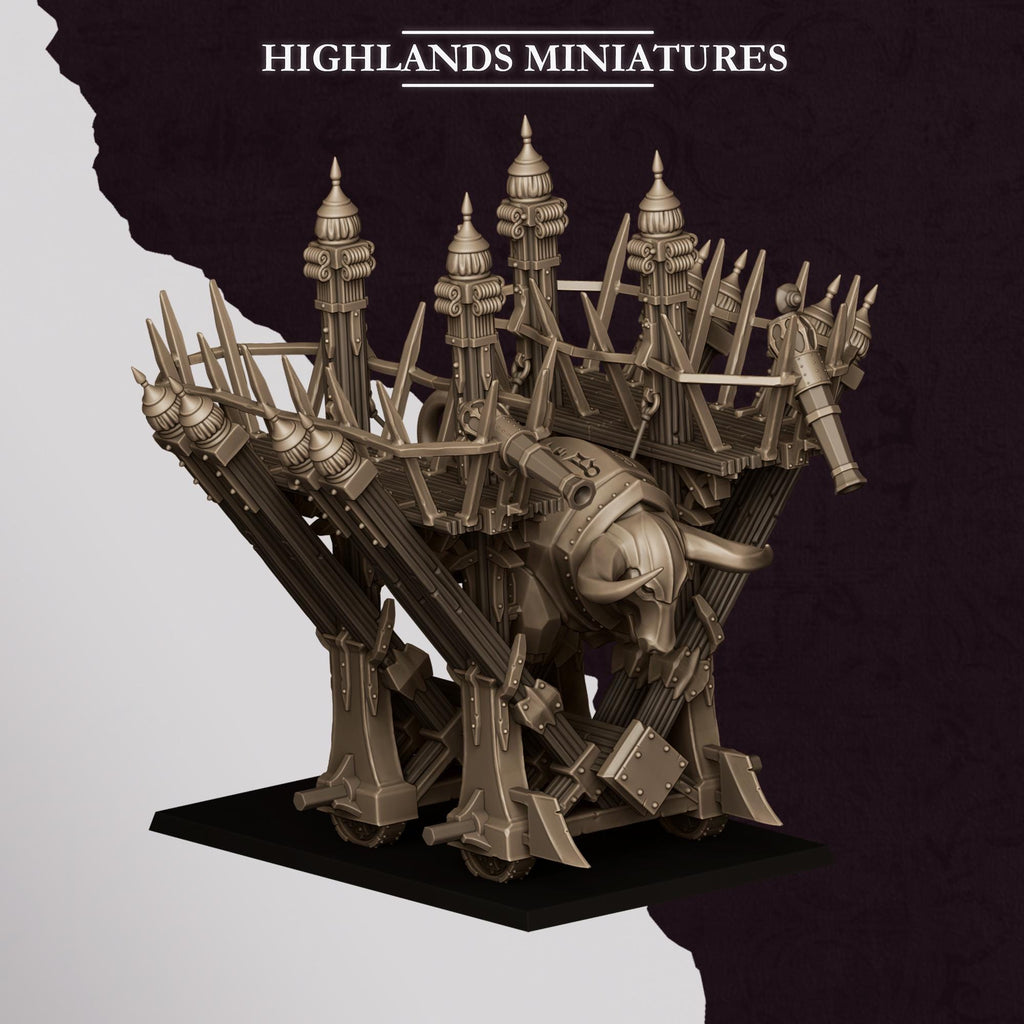 Blazing Icon of Marduk   - in 12k- by Highlands Miniatures
