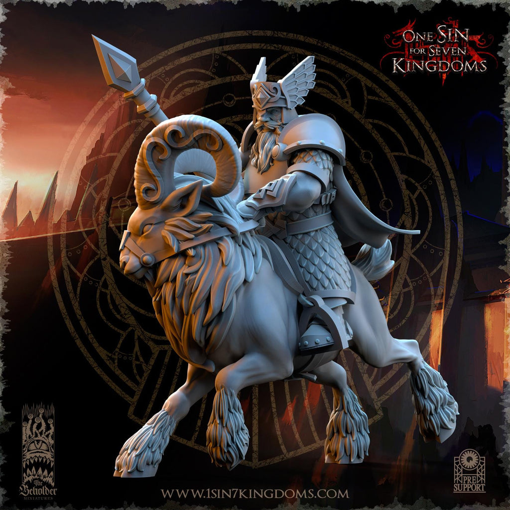 Dwarven Kingdoms Rammers  - in 12k- by TheBeholderMiniatures