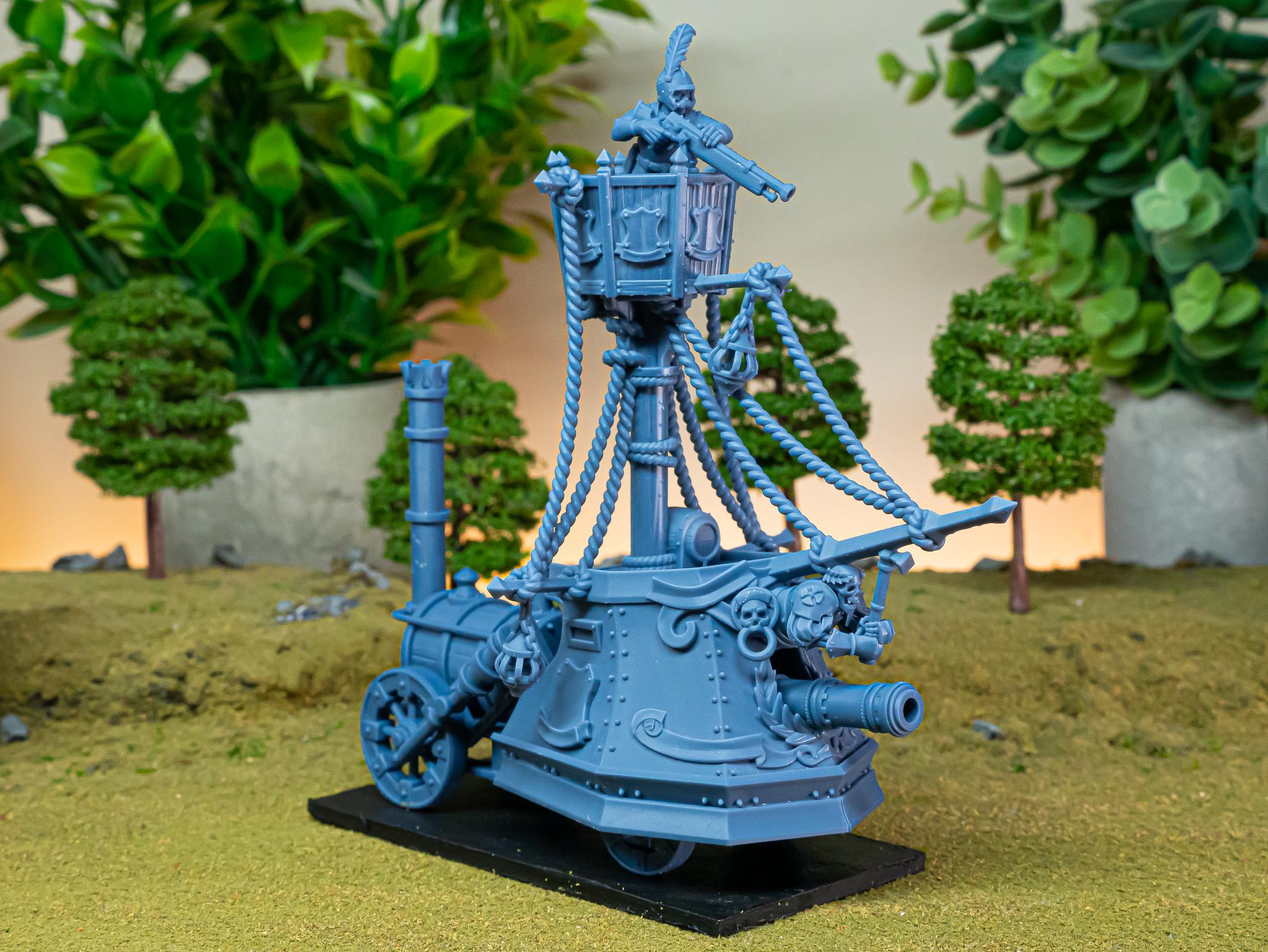 Sunland Ironclad Landship  - in 12k- by Highlands Miniatures