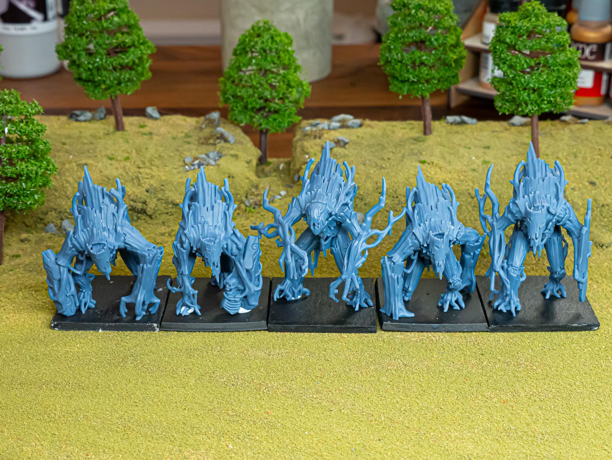 Forest Golems - in 12k- by Highlands Miniatures