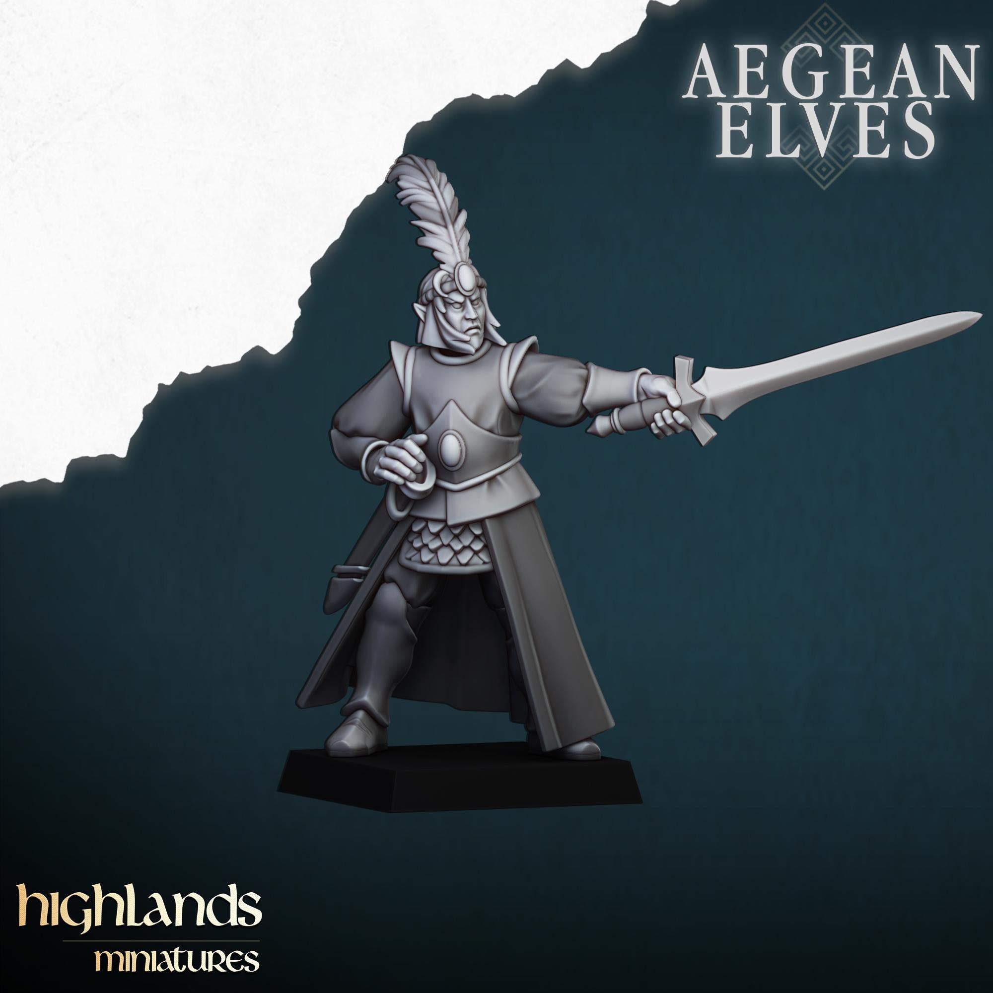 Aegean Elves Ballista  - in 12k- by Highlands Miniatures