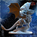 Trym Drakesong, Stormwolf Warlord on Dragon - in 12k- by TheBeholderMiniatures