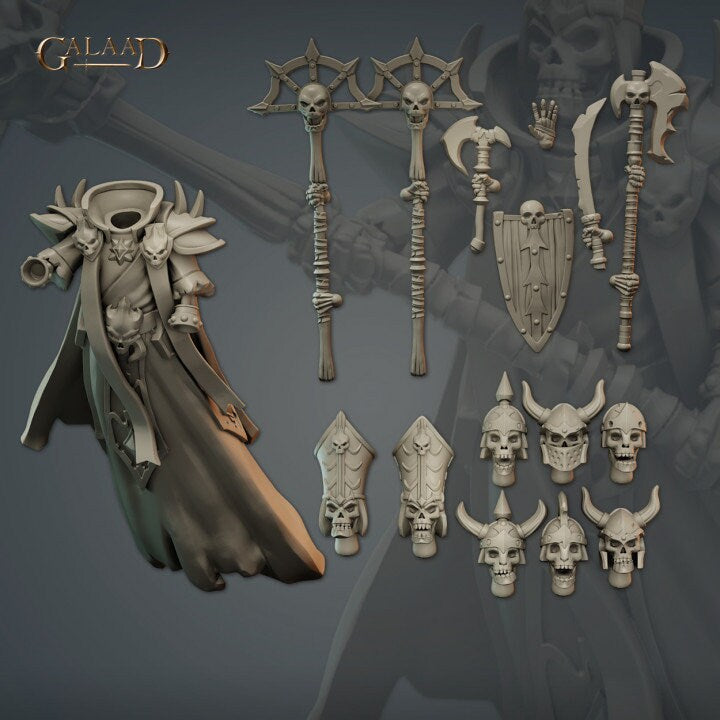 10 Models - skeleton squad - 8k - by Galaad
