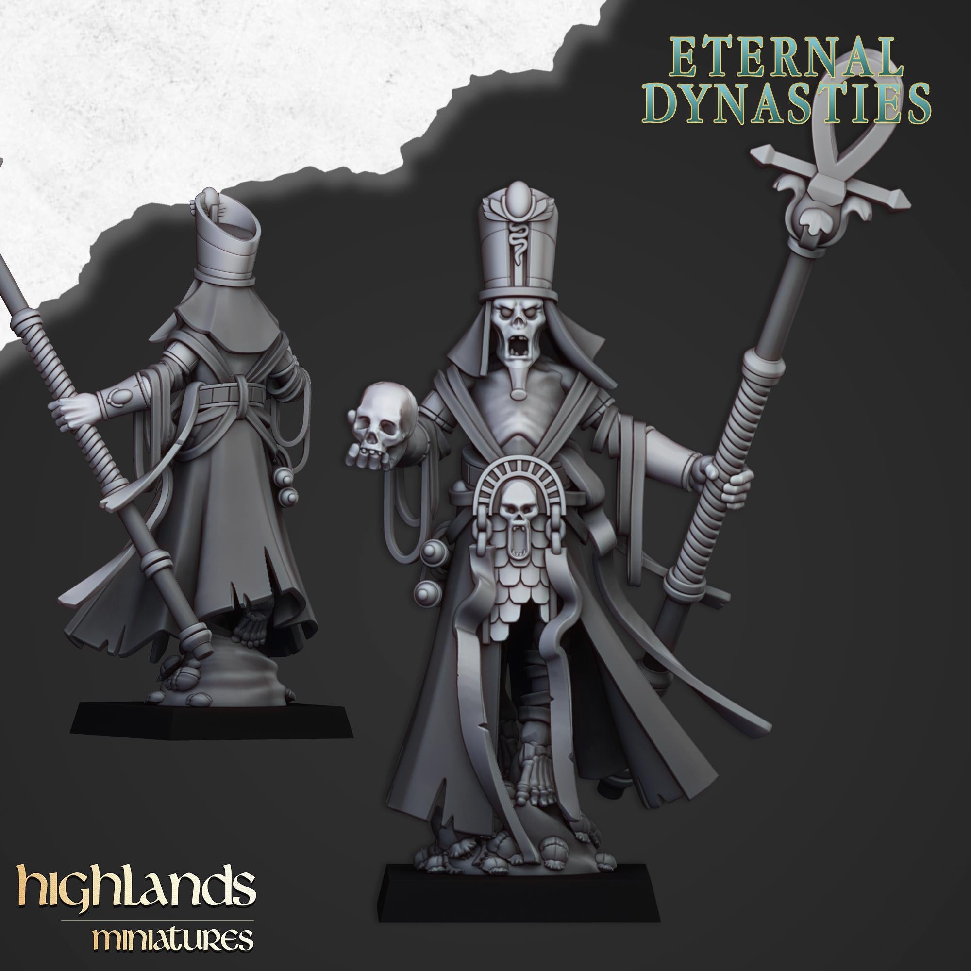 Eternal Priest - in 12k- by Highlands Miniatures
