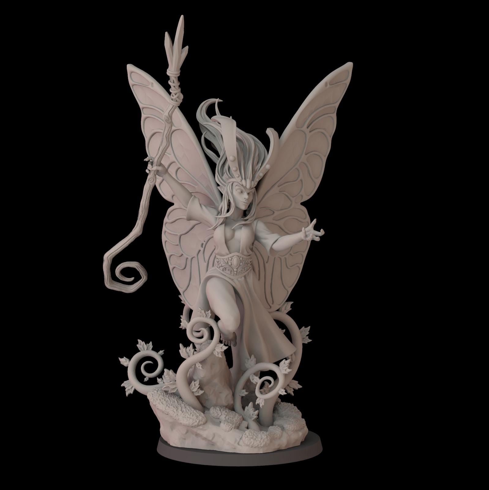 Arduinna, Queen of the Woods - 12k by fantasycultminiatures