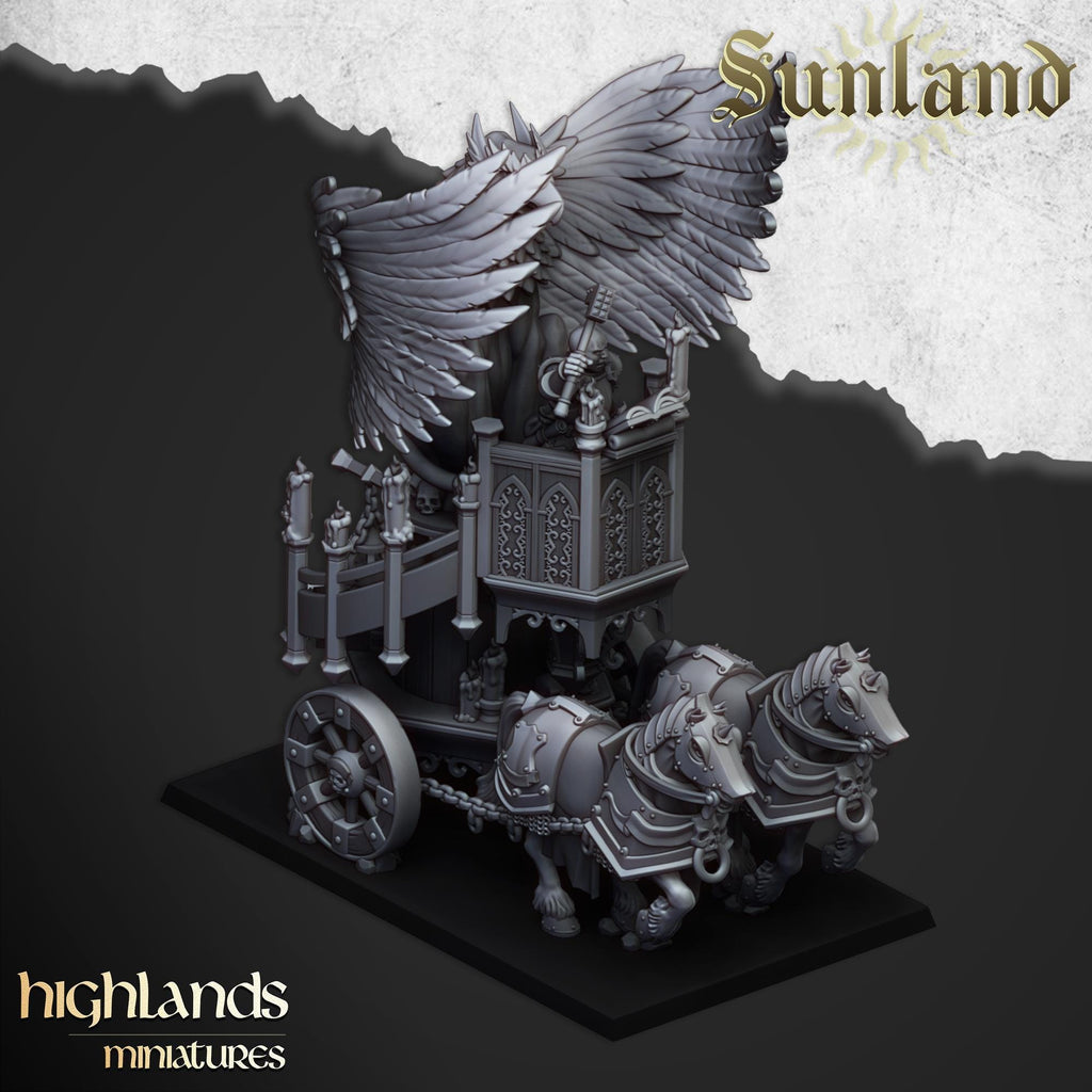 Sunland Altar Wagon - in 12k- by Highlands Miniatures