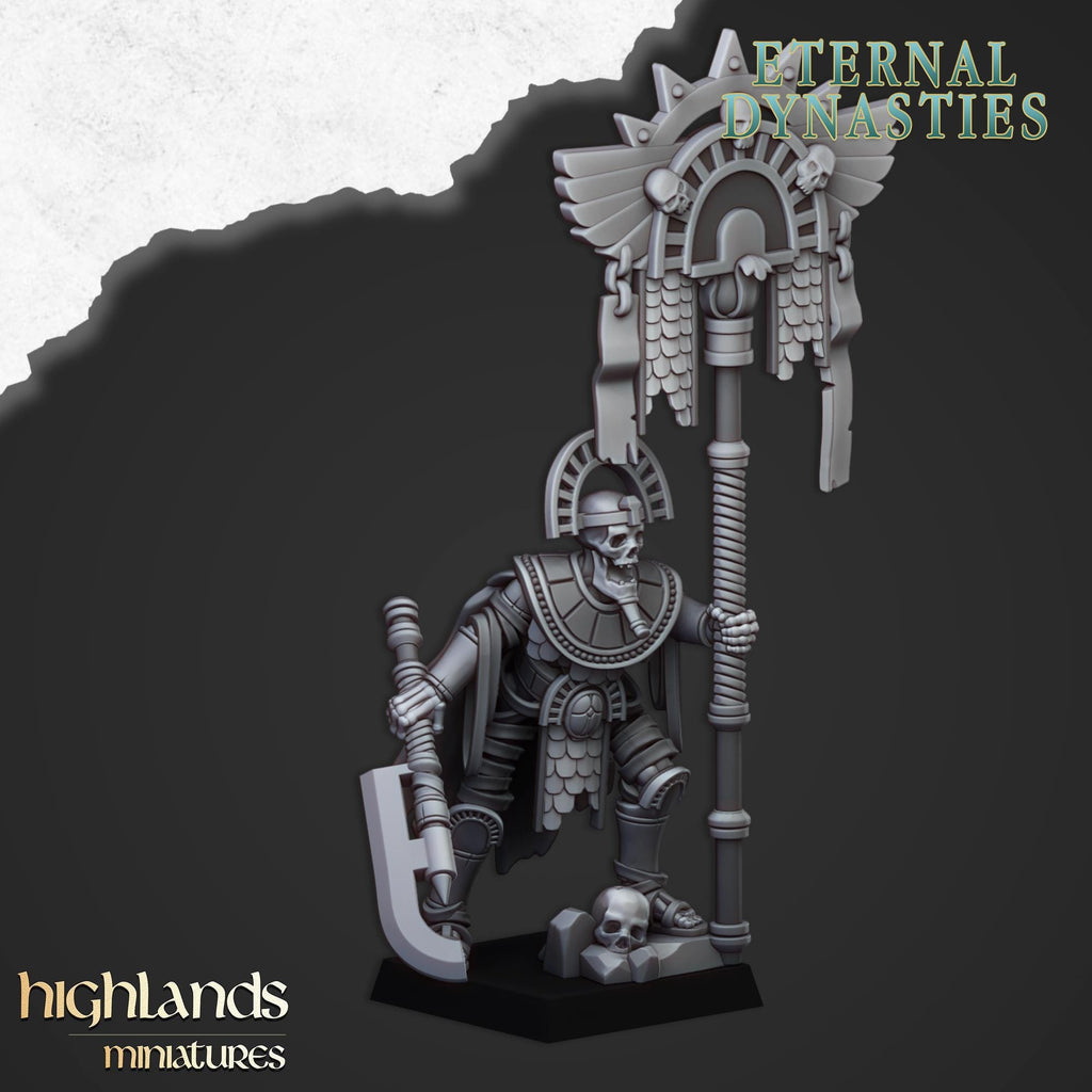 Eternal Pharaoh Banner - in 12k- by Highlands Miniatures