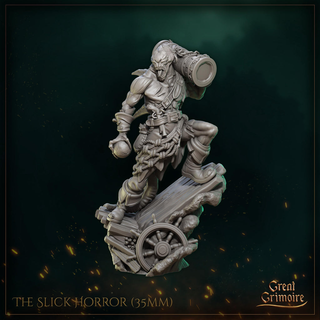 The Slick Horror - in 12k - by Great Grimoire