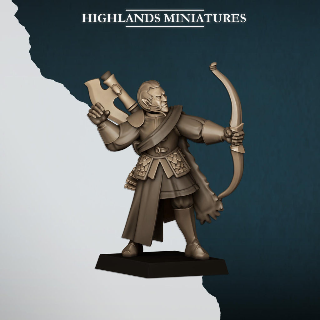 Nemean Lions with Bows  - in 12k- by Highlands Miniatures