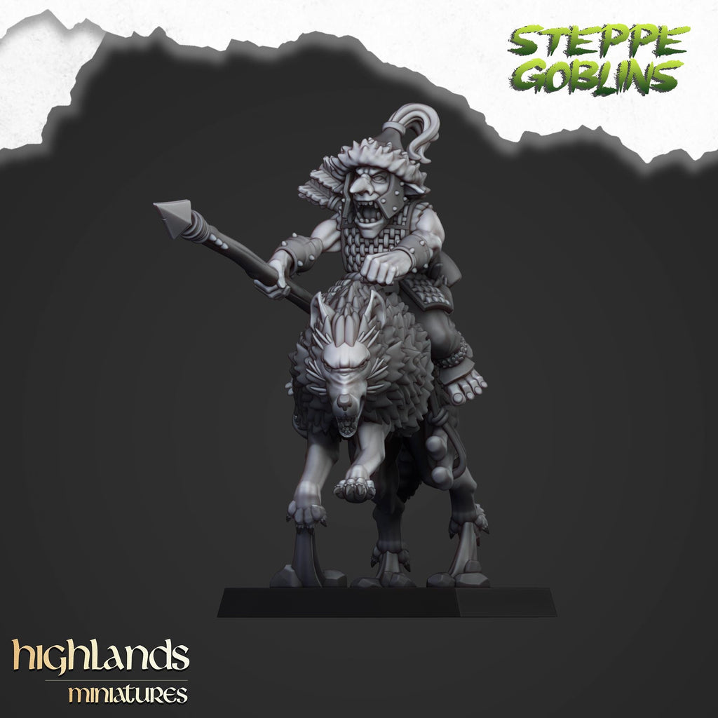 Mounted Steppe Goblins - in 12k- by Highlands Miniatures