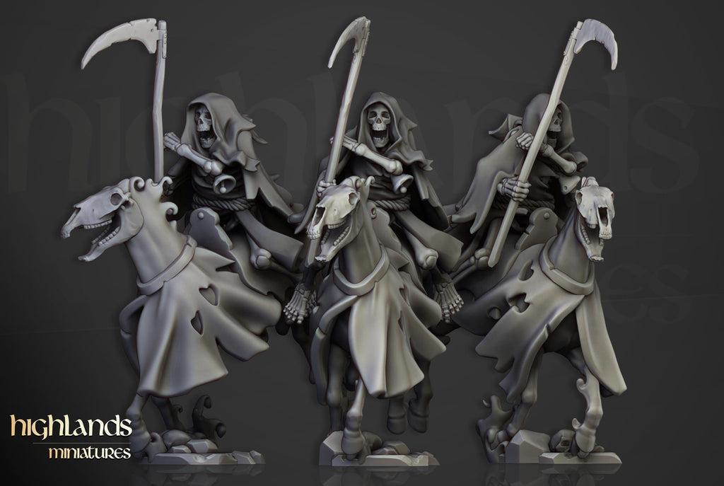 Spectral Cavalry Unit - in 12k- by Highlands Miniatures