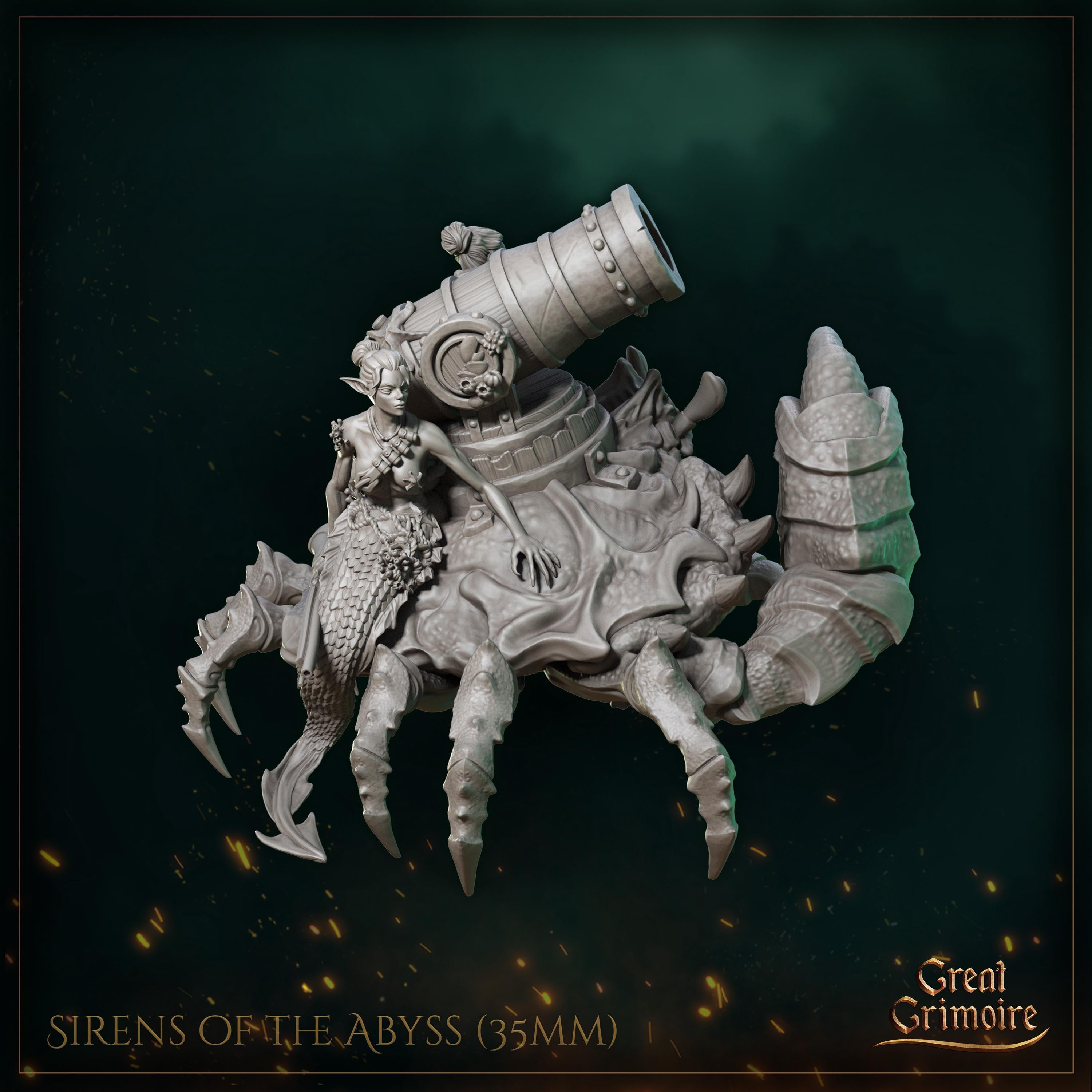Sirens of the Abyss - in 12k - by Great Grimoire
