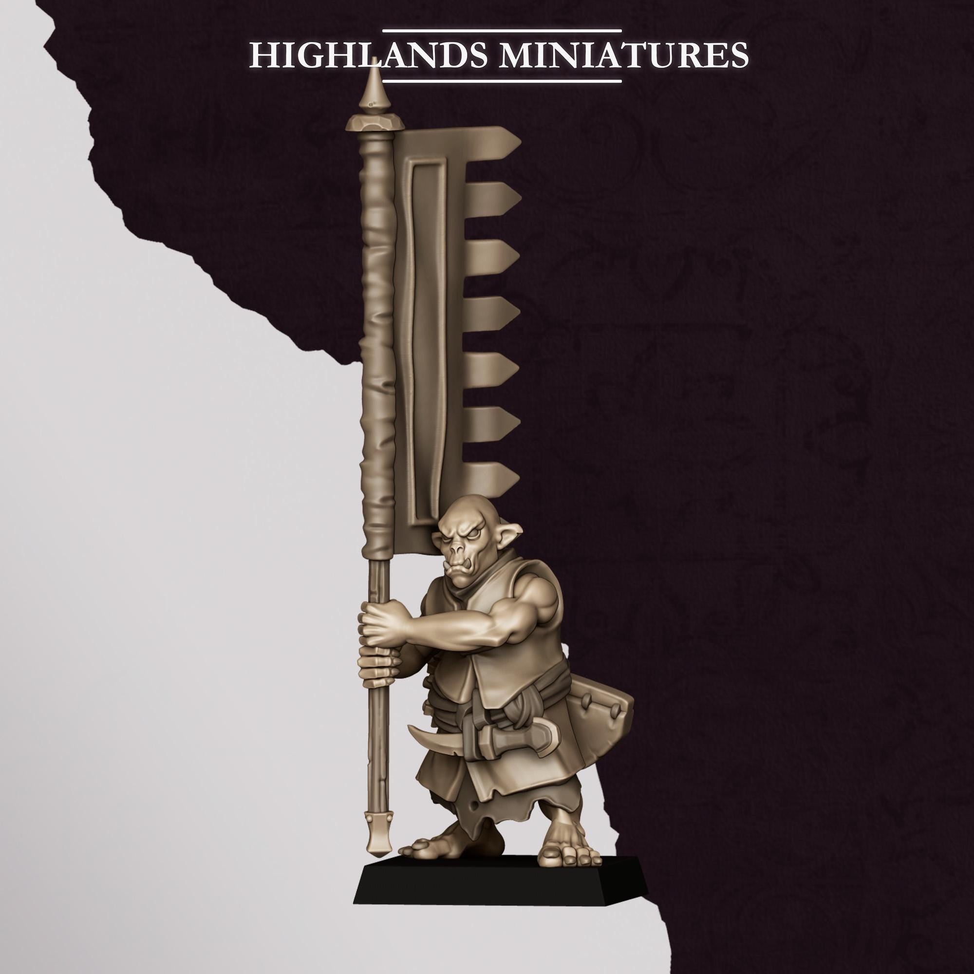 Hobgoblin Archers - in 12k by Highlands Miniatures