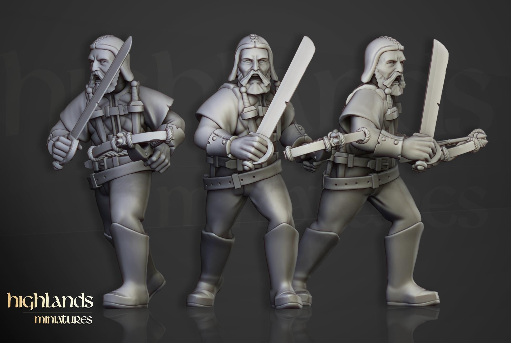 Sunland Militia - in 12k- by Highlands Miniatures