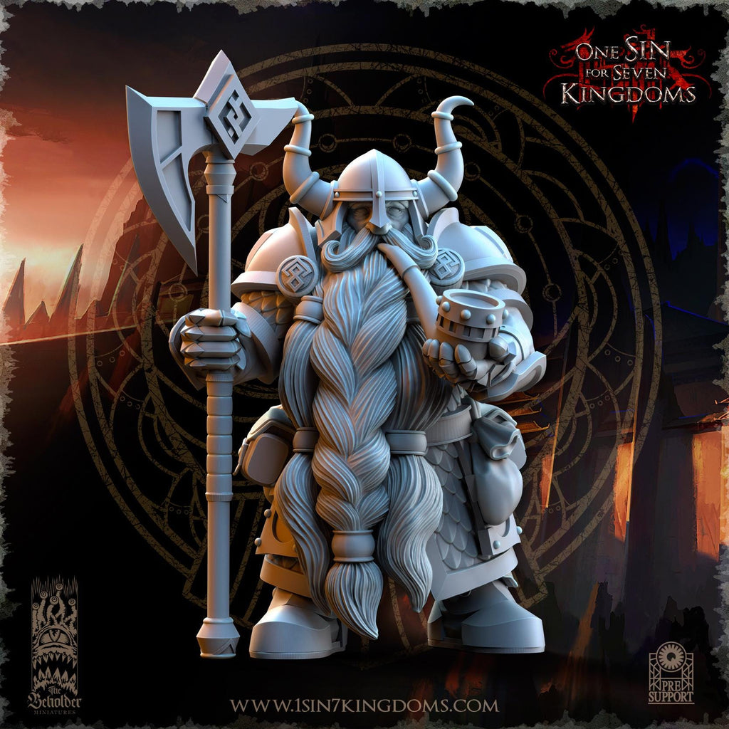 Dwarven Kingdoms Legion of the Ancient Commnad Group - in 12k- by TheBeholderMiniatures