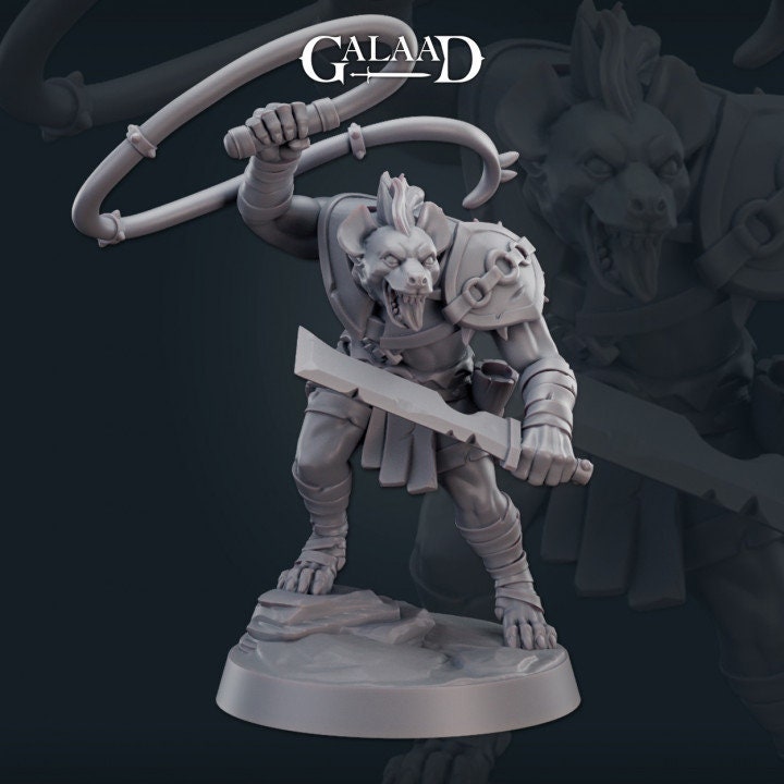Gnoll squad - 9 models - By Galaad - 8k