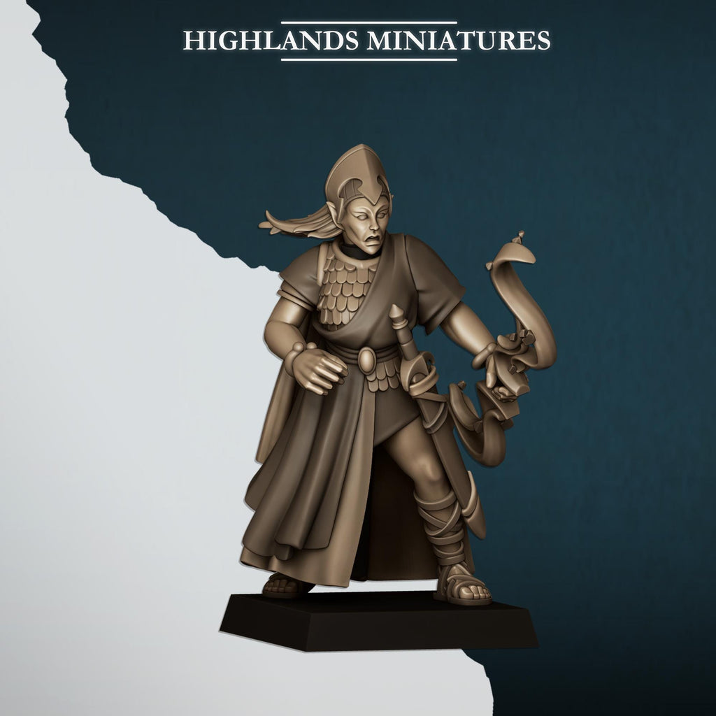 Aegean Maids with Bows - in 12k- by Highlands Miniatures