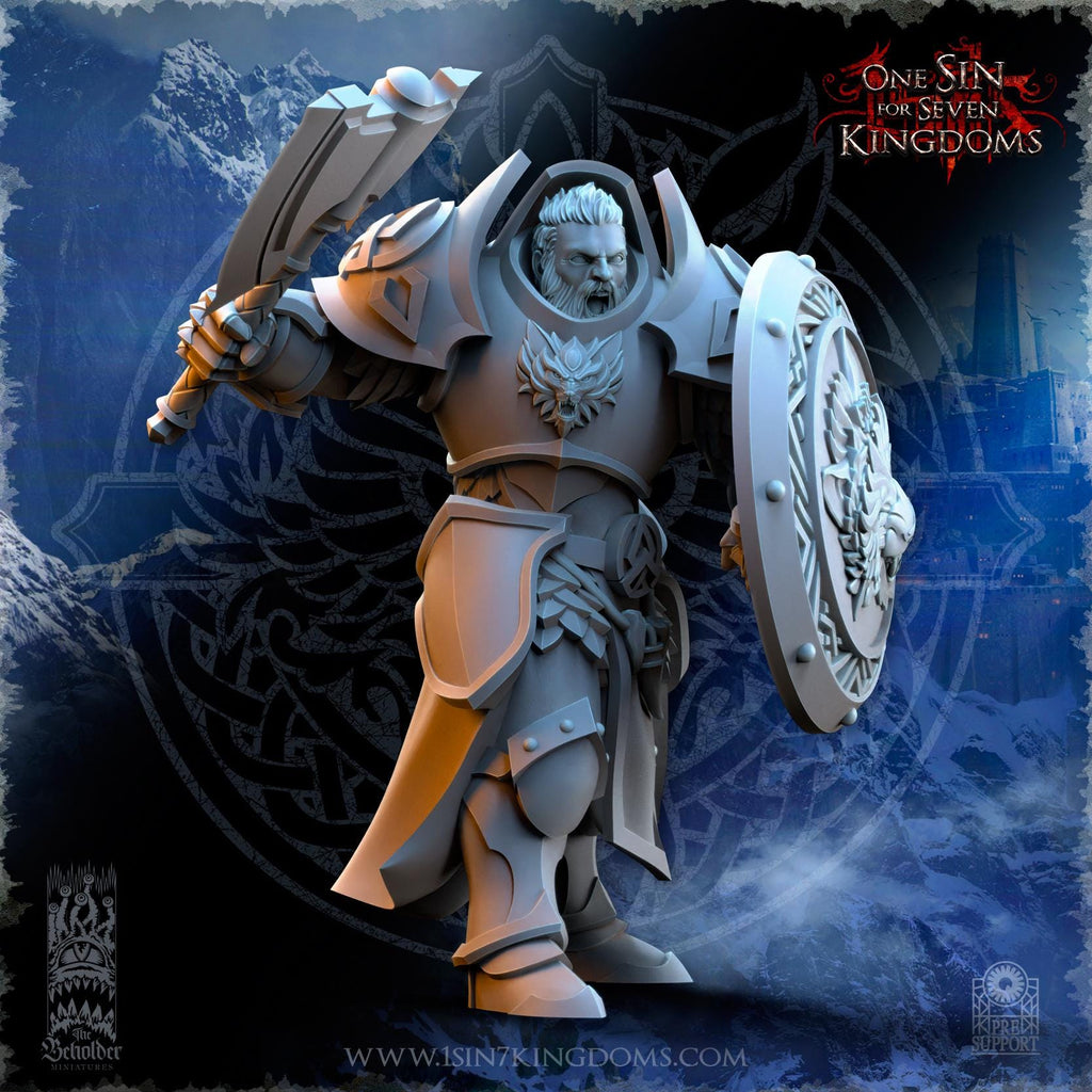 Stormwolves Punishers with Axes - in 12k- by TheBeholderMiniatures