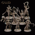 7 Model Pack - Mages and Fighters -  in 8k - by Galaad