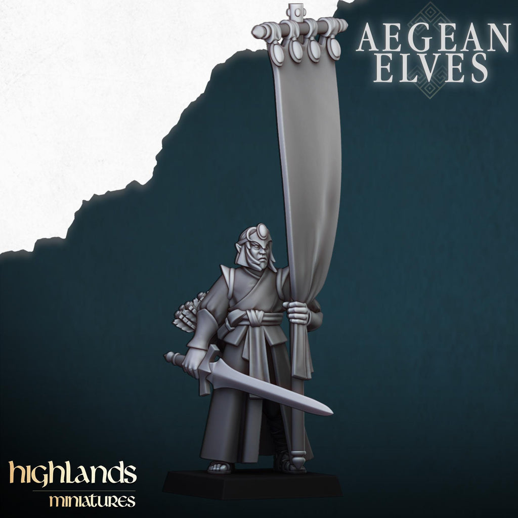 Aegean Elves Archers  - in 12k- by Highlands Miniatures