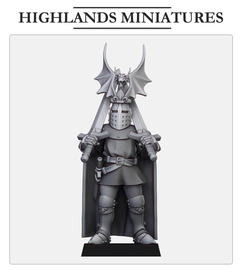 Dismounted Gallia Duke 2 - in 12k- by Highlands Miniatures