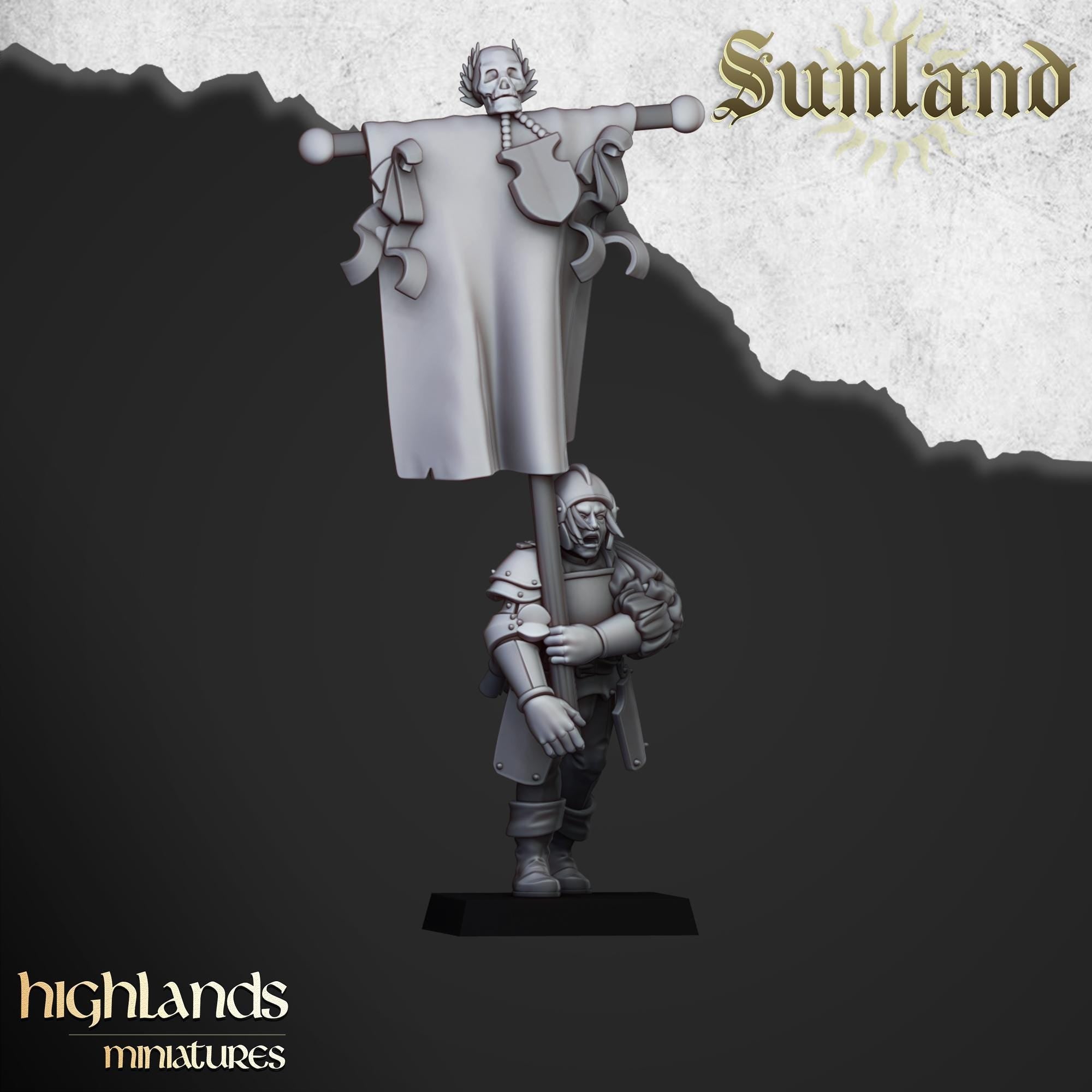 Sunland Landsknechts -  in 12k - by - Highlands Miniatures