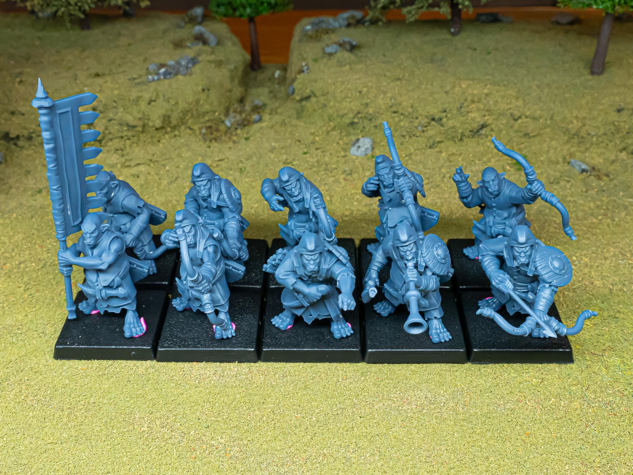 Hobgoblin Archers - in 12k by Highlands Miniatures