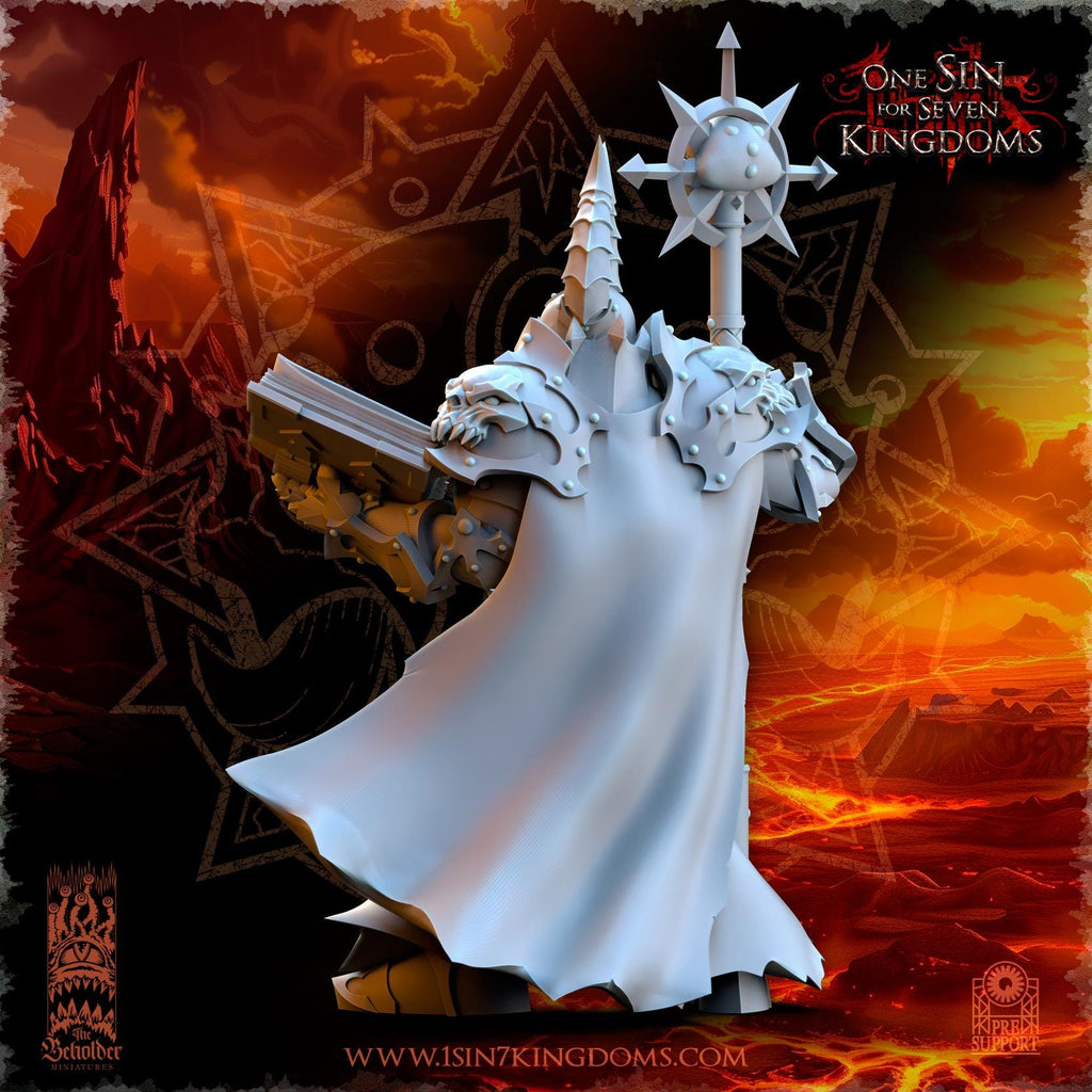 Demonaz, Ascended Sorcerer - in 12k- by TheBeholderMiniatures