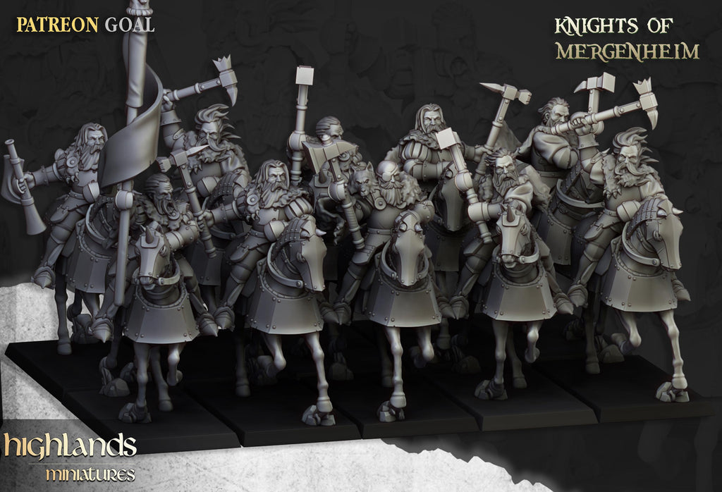 Knights of Mergenheim - in 12k- by Highlands Miniatures