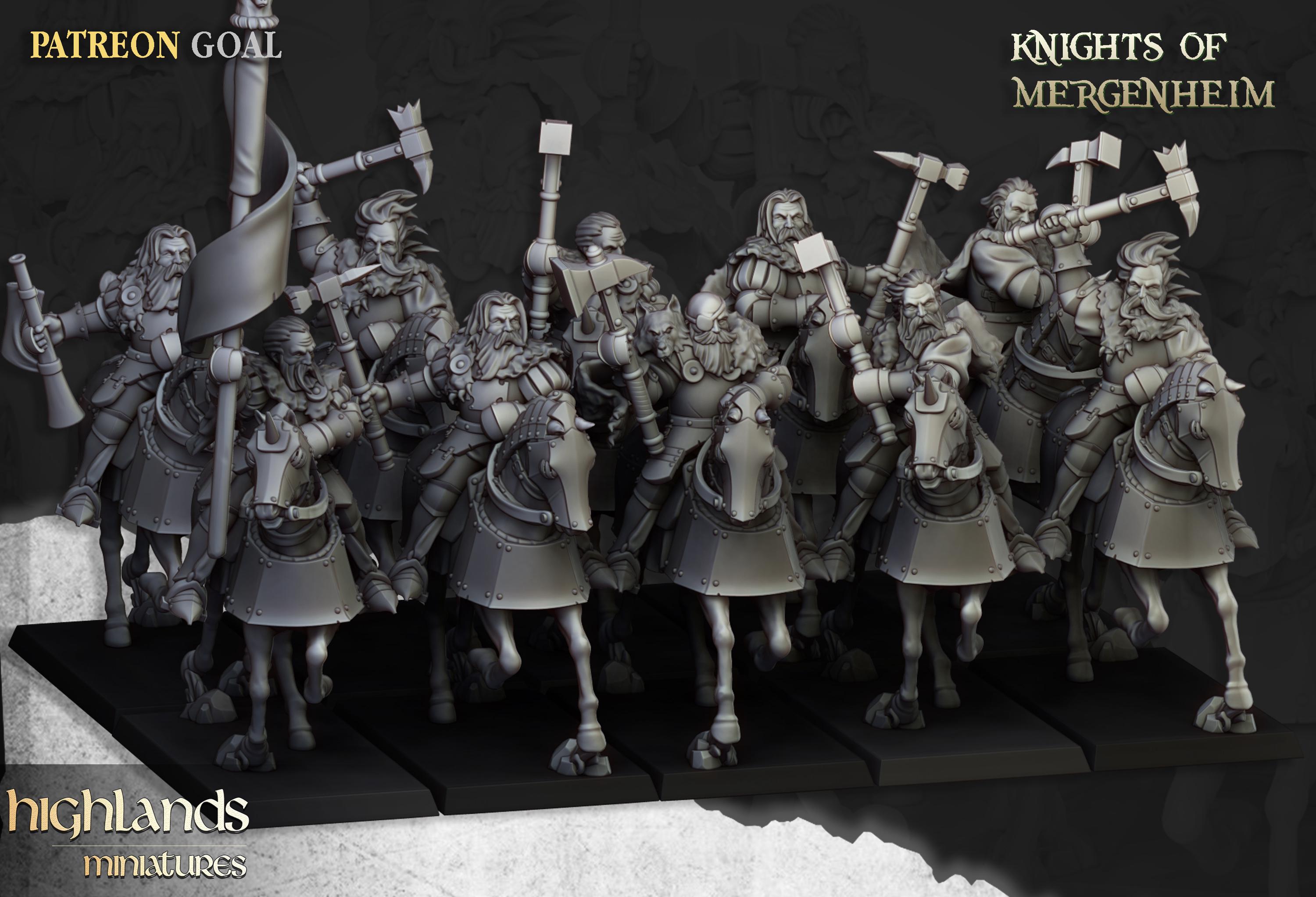 Knights of Mergenheim - in 12k- by Highlands Miniatures
