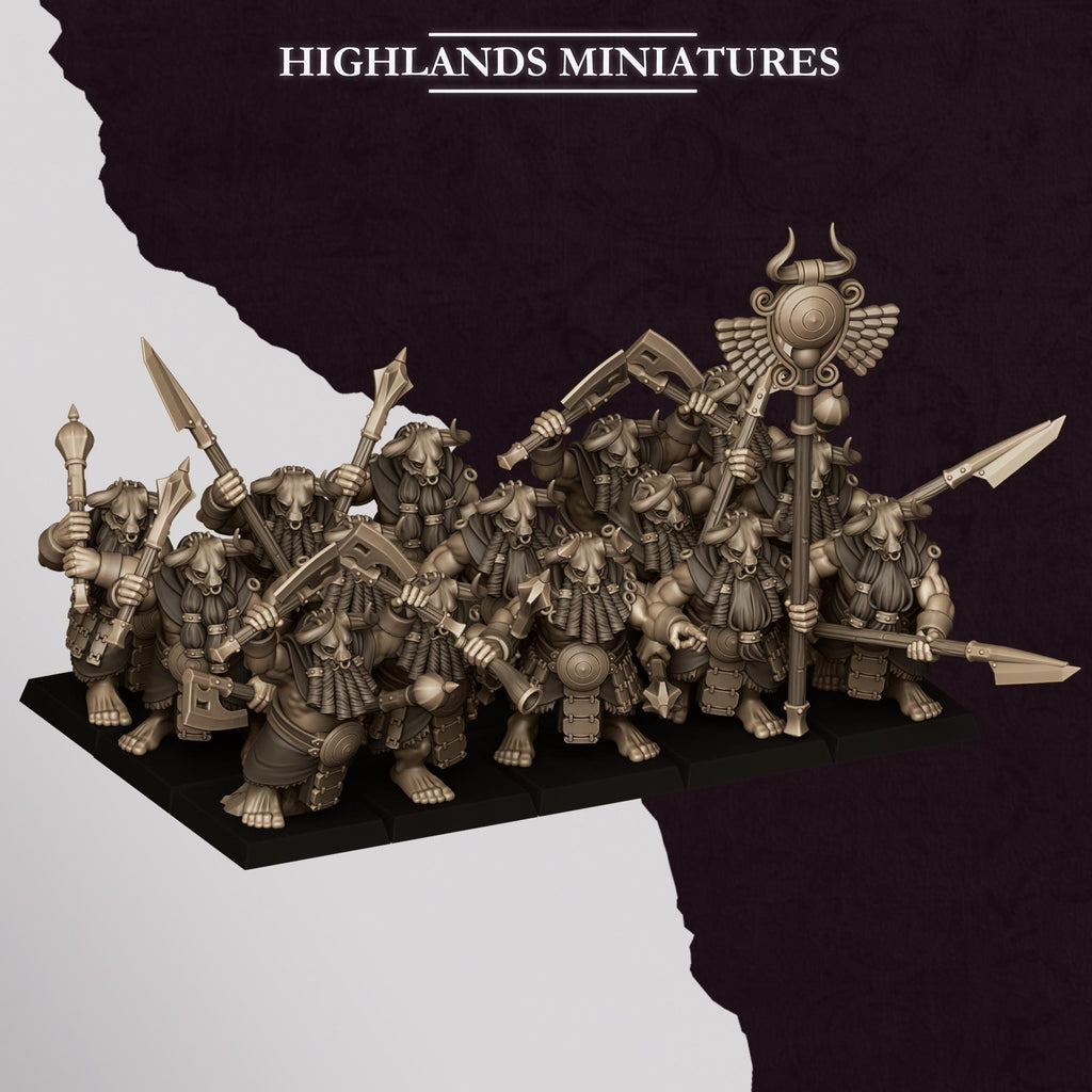 Marduk Cultists - in 12k- by Highlands Miniatures