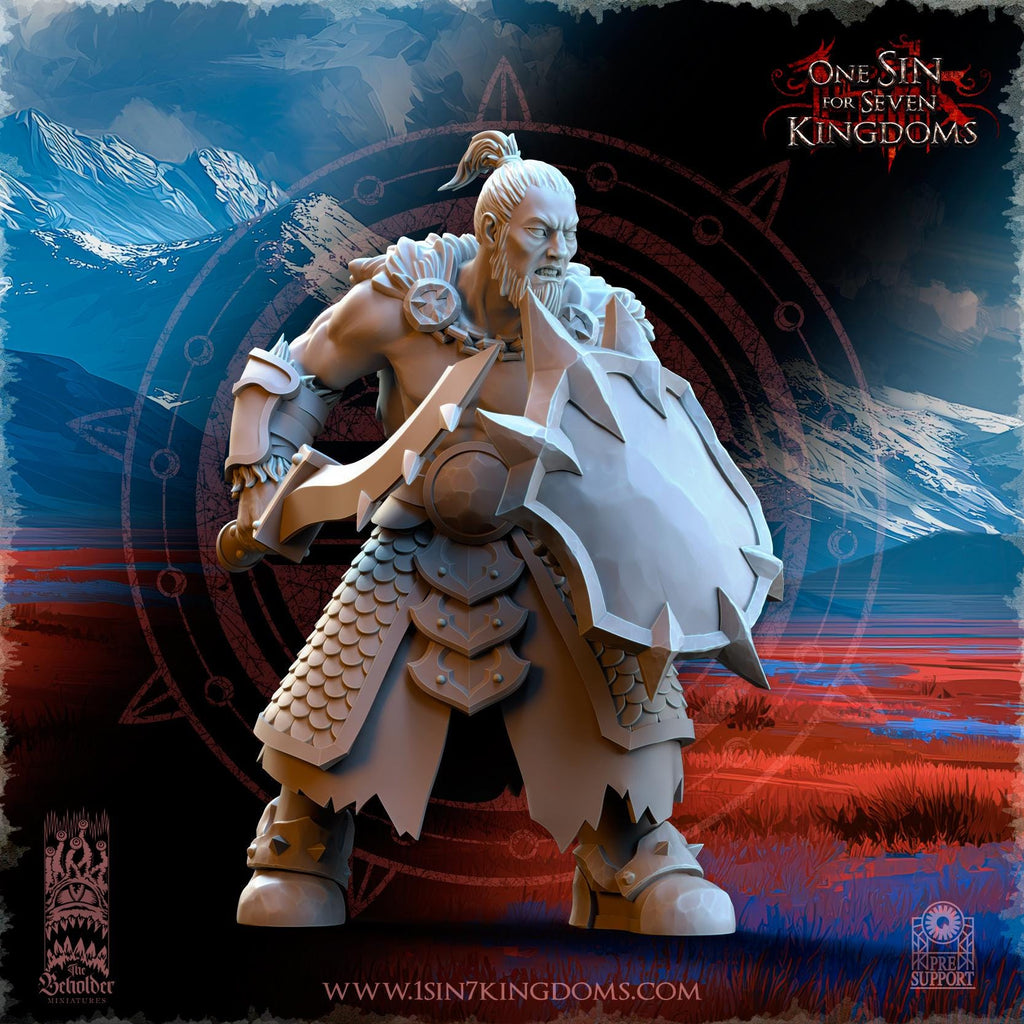 Astarii Dynasty Mountains Tribes- in 12k- by TheBeholderMiniatures