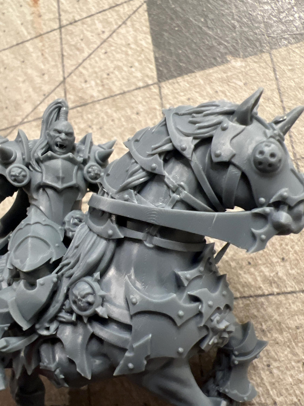 Realms of Mayhem Knights Command Group - in 12k- by TheBeholderMiniatures