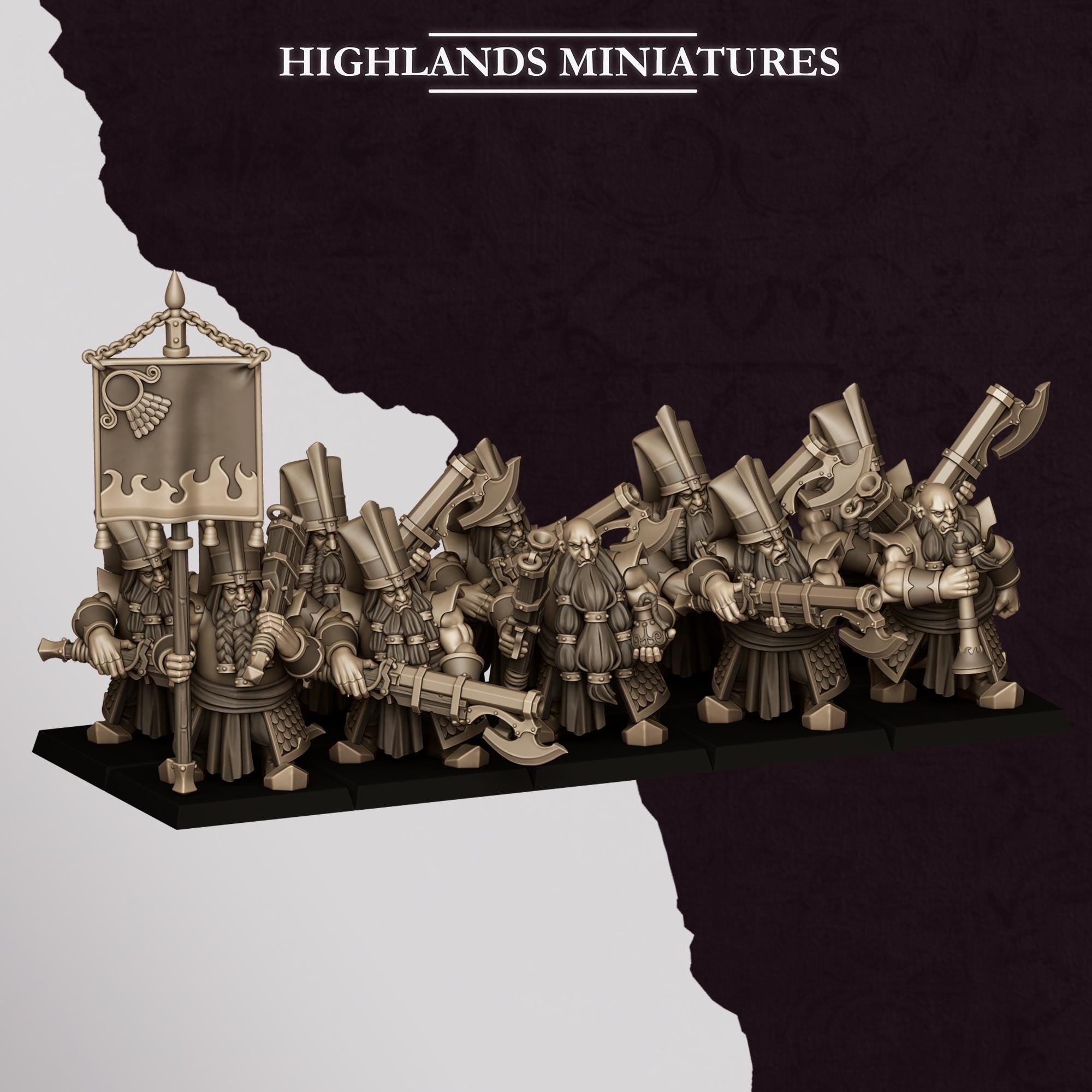 Sons of Marduk Shooters  - in 12k- by Highlands Miniatures