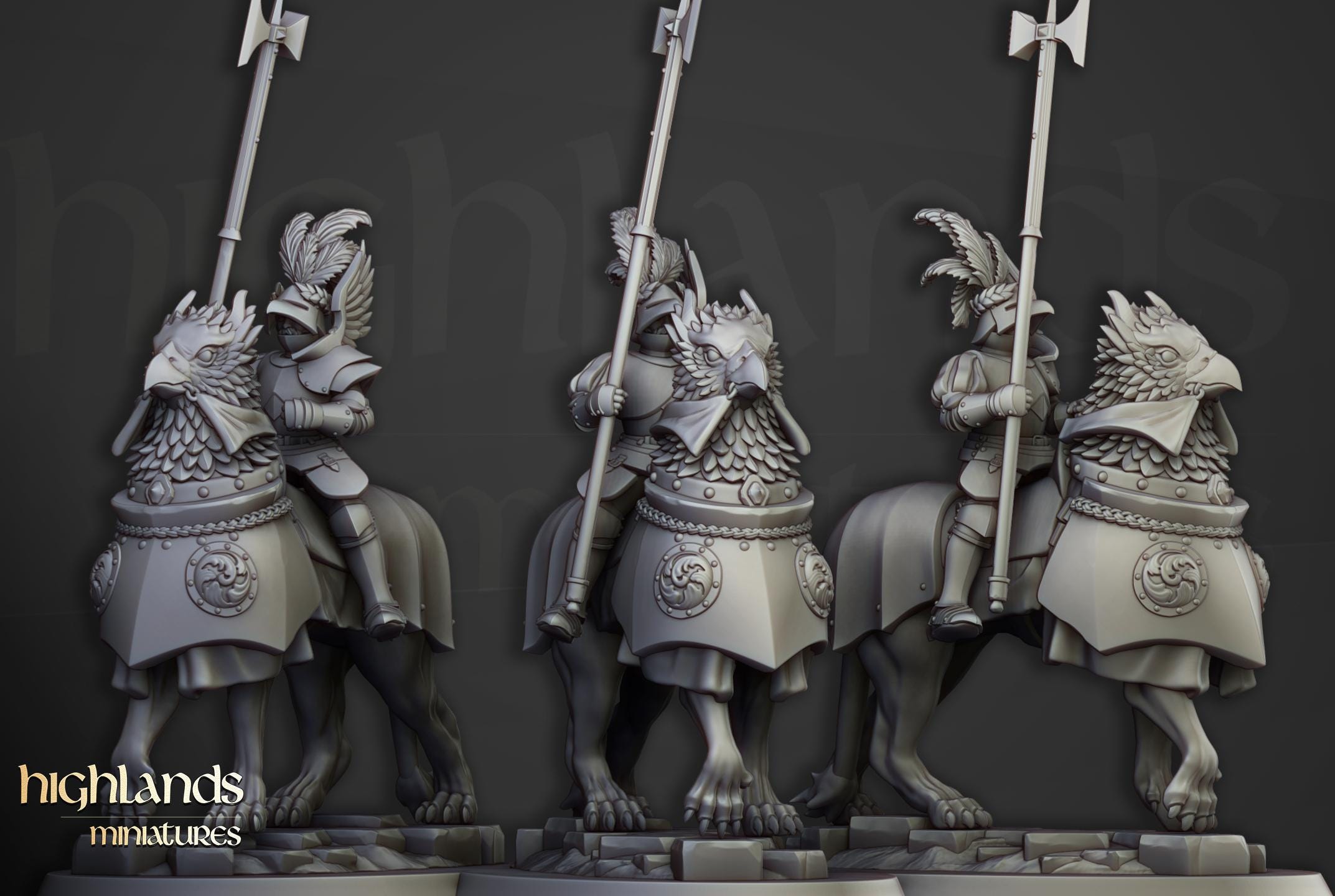 Knights of the Rising Sun  - in 12k- by Highlands Miniatures