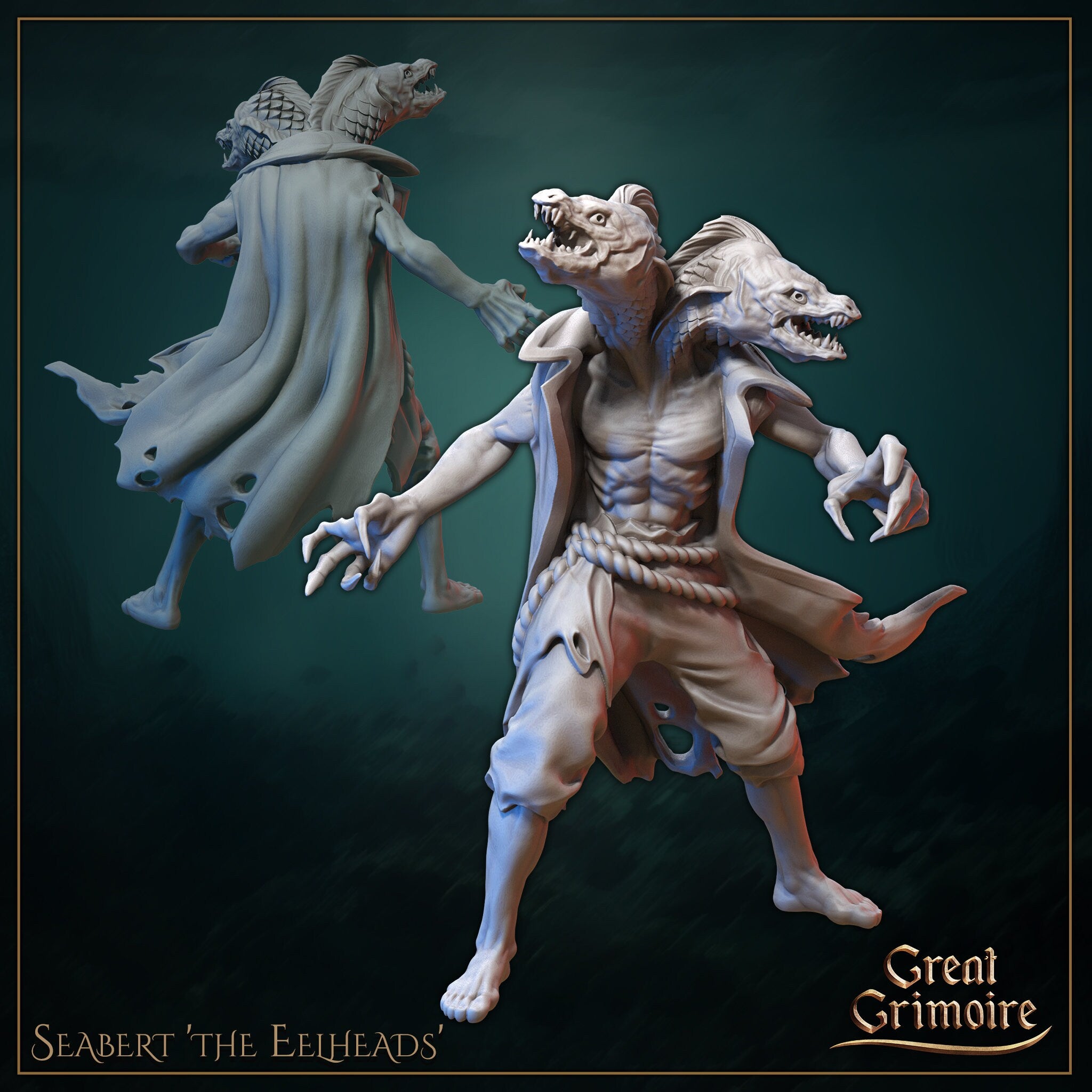 Undead Horde Pack - 6model Pack - in 12k - by Great Grimoire