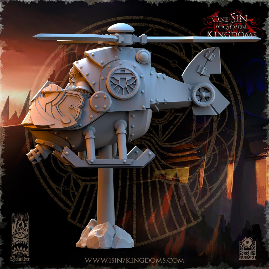 Dwarven Kingdoms Sky Thunder - in 12k- by TheBeholderMiniatures